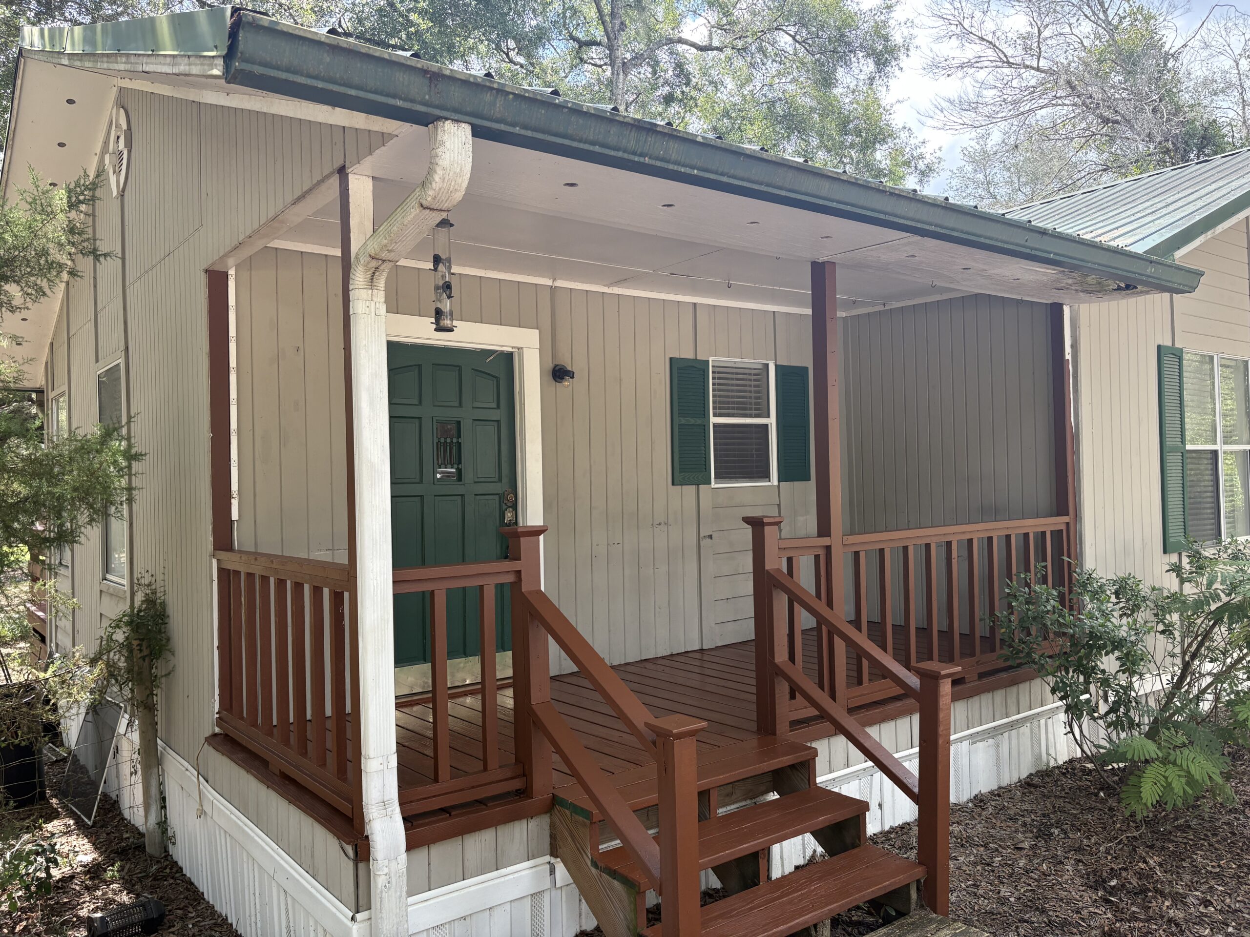 Front porch painted